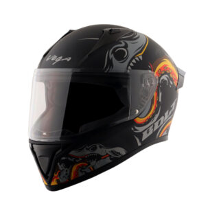 VEGA BOLT OCTOPUS ( MATT BLACK / ORANGE )