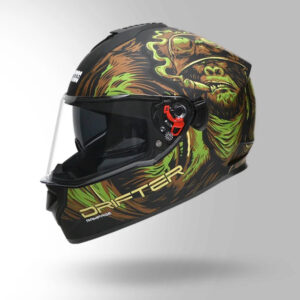 STUDDS DRIFTER RAMPAGE D3 ( MATT BLACK / GREEN )