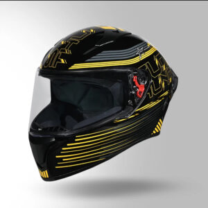 STUDDS THUNDER D11 ( BLACK / YELLOW )