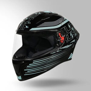 STUDDS THUNDER D11 ( BLACK / BLUE )