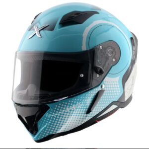 Axor Hunter Spear Helmet Hex Blue White