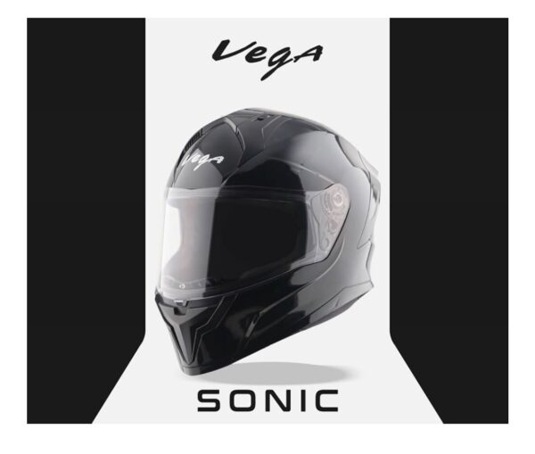 VEGA SONIC ( gloss black ) helmet
