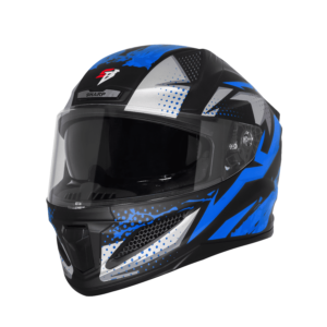 SBH-25 ISS SHARP ALBUS GLOSSY BLACK WITH BLUE