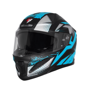 SBH-25 ISS SHARP ALBUS MATT BLACK WITH BLUE