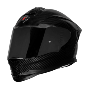 STEELBIRD SBH-57 ISS FIGHTER F11 CARBON FINISH GLOSSY BLACK