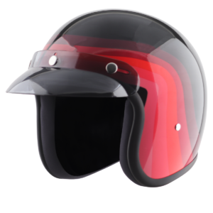 VEGA Jet With Peak Urban Helmet
Colour black red