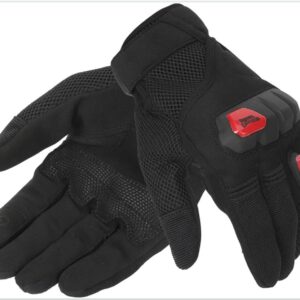 ROYAL ENFIELD RAMBLER V3 RIDING GLOVES BLACK