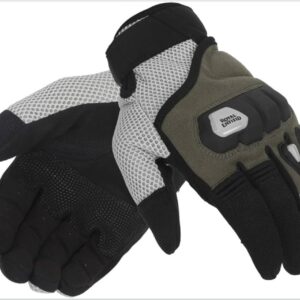 ROYAL ENFIELD RAMBLER V3 RIDING GLOVES 
COLOUR OLIVE GREEN