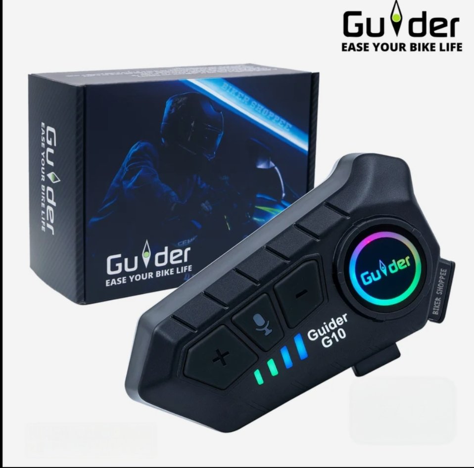 GUIDER G10 WIRELESS HELMET BLUETOOTH HEADSET