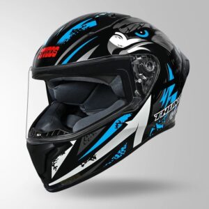STUDDS THUNDER FENIX BLACK & BLUE