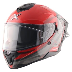 AXOR BRUTALE SURGES DUAL SPOILER HELMET RED GREY