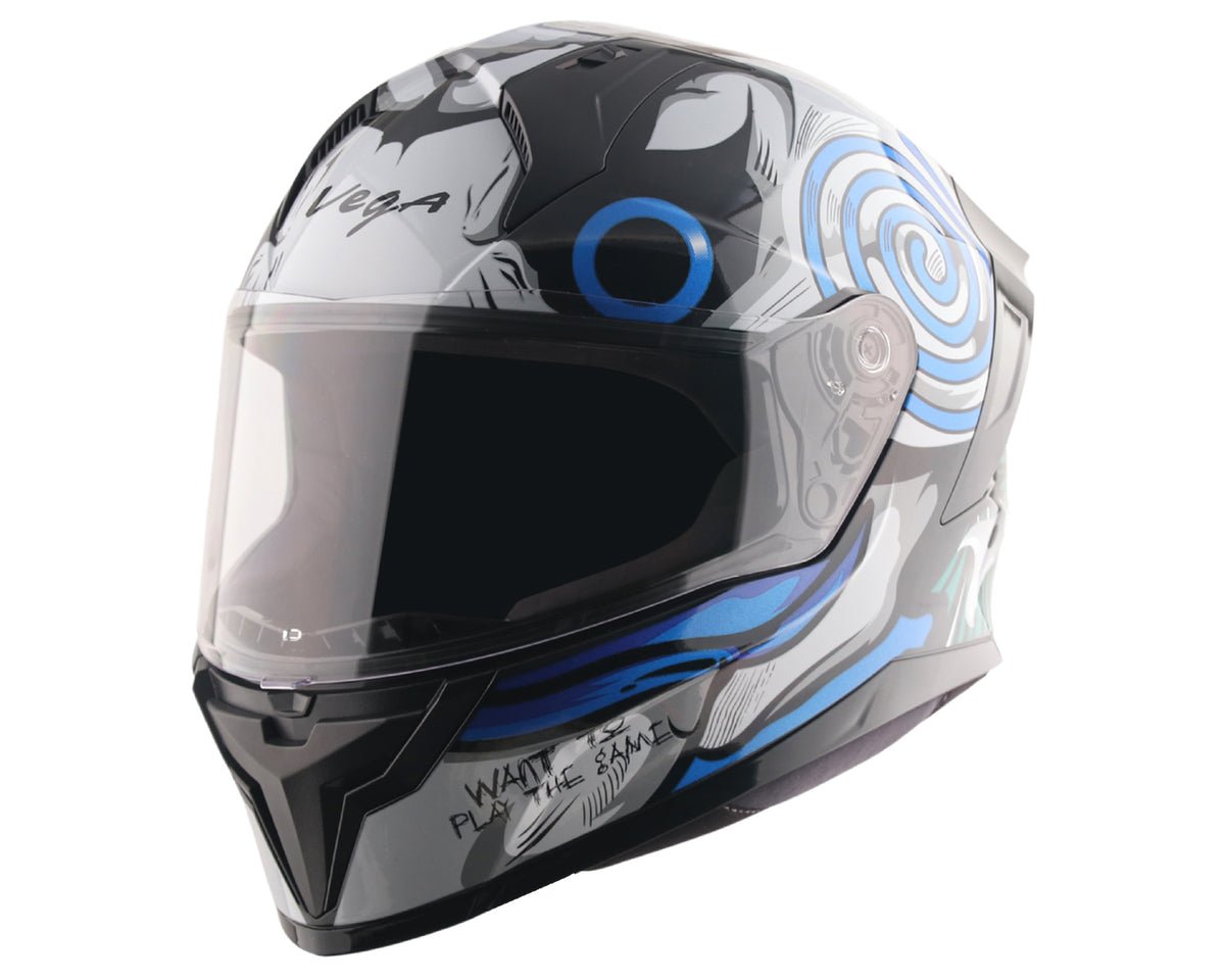 VEGA SONIC SAW HELMET
COLOUR BLACK BLUE