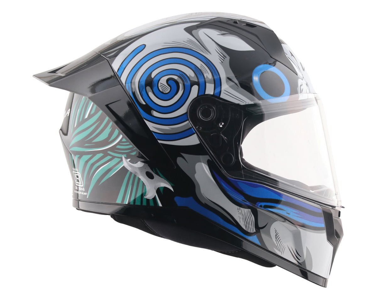 VEGA SONIC SAW HELMET
COLOUR BLACK BLUE - Image 2