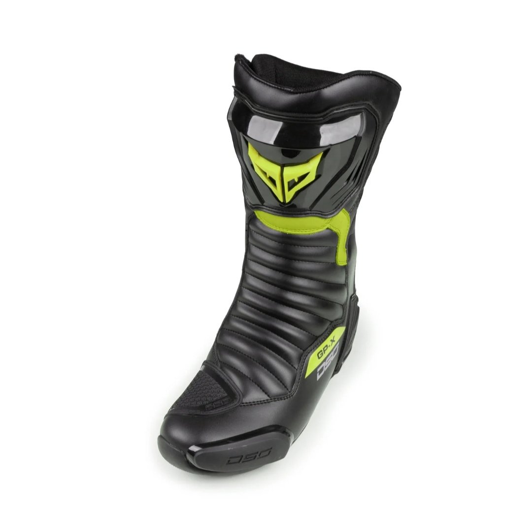 DSG GPX Riding Boots (Black Fluro Yellow) - Image 5