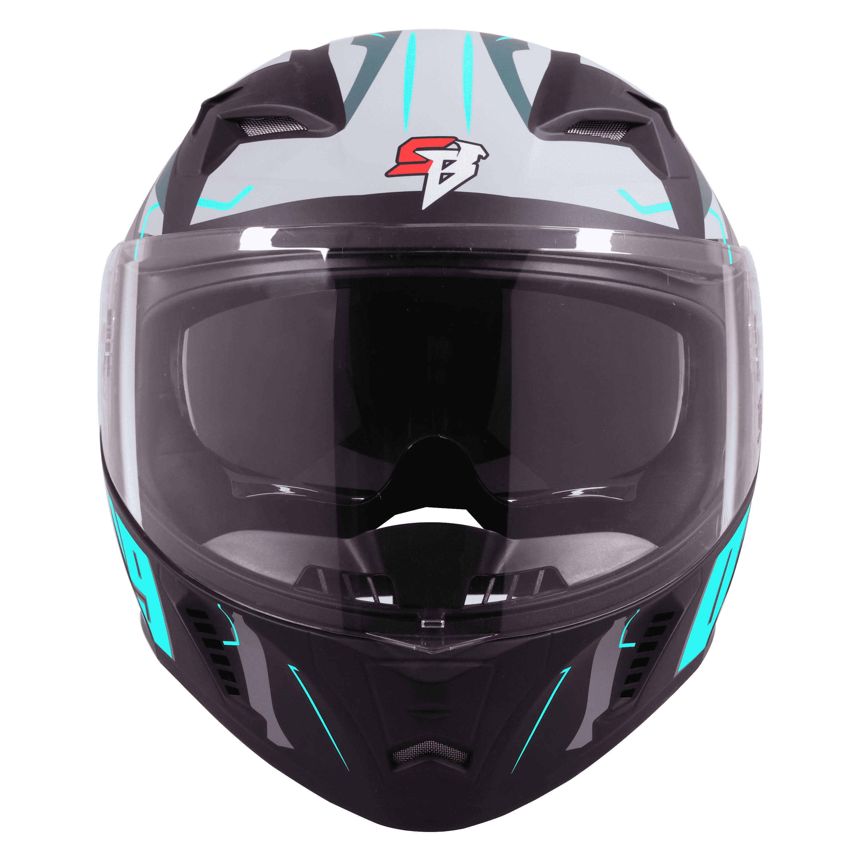 STEELBIRD SBA-20 ISS 09 GLOSSY BLACK WITH JAZZ BLUE - Image 4