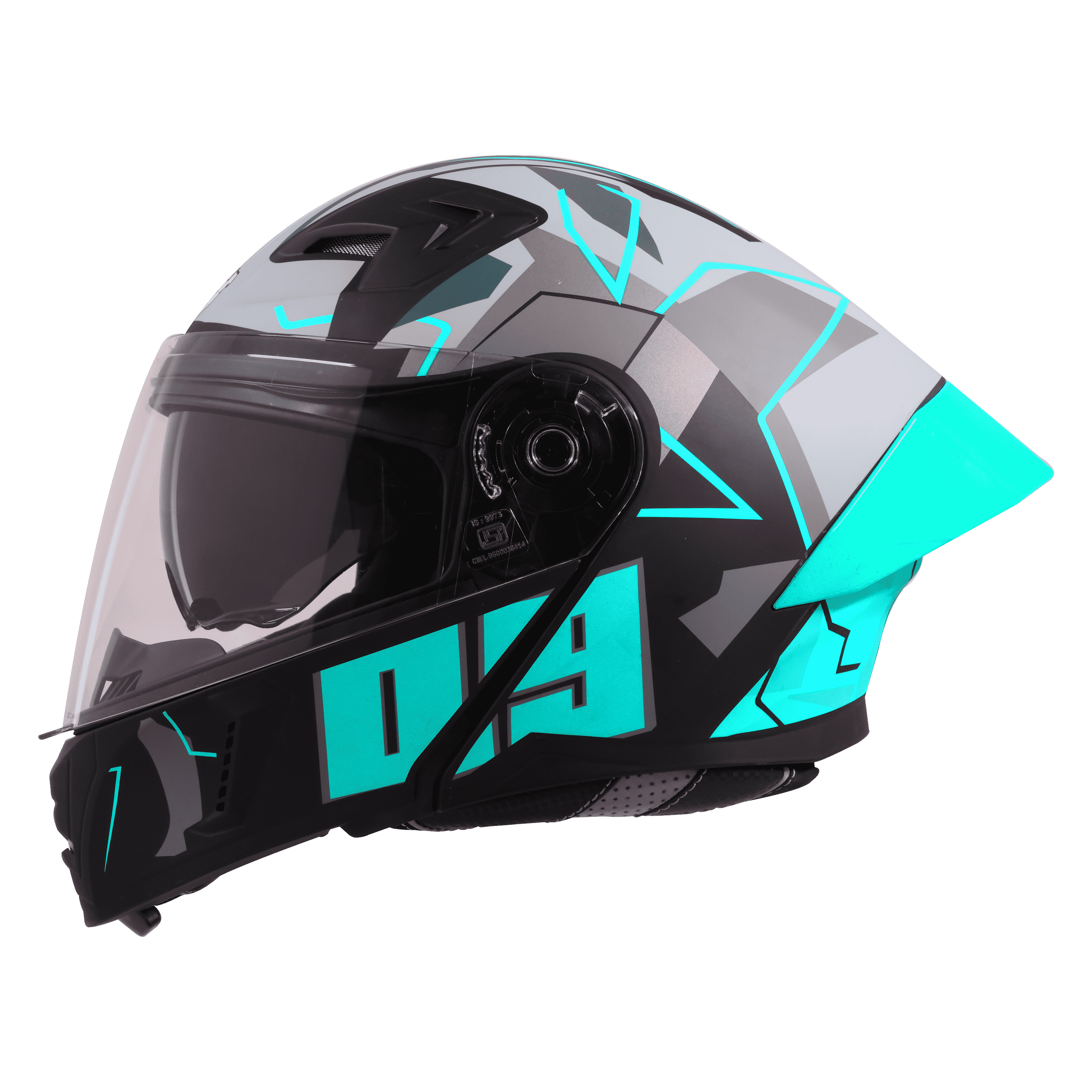 STEELBIRD SBA-20 ISS 09 GLOSSY BLACK WITH JAZZ BLUE - Image 3